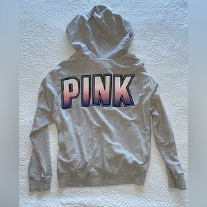 Victoria secret pink zip up hoodie